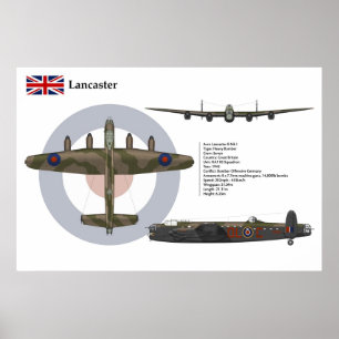 Poster Lancaster BI 83e Escadron