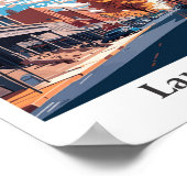 Poster Lancaster Pennsylvania Travel Art Vintage (Coin)