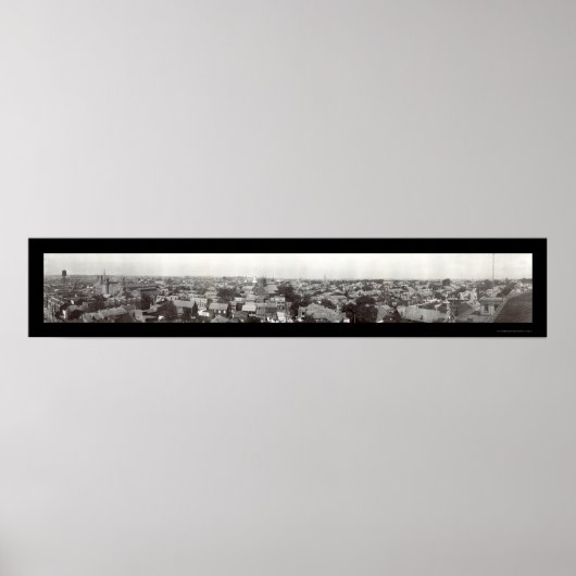 Poster Lancaster, photo 1910 de l'Autorité palestinienne (Devant)