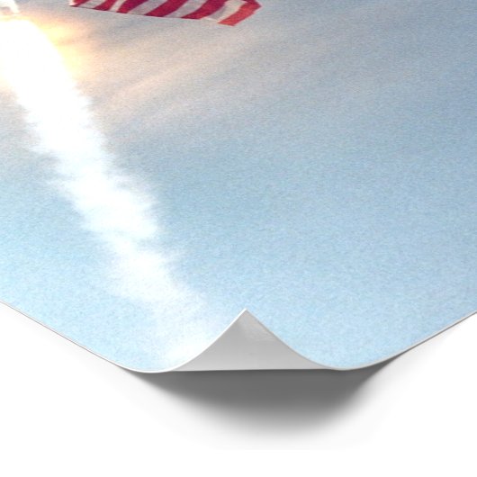 Poster Lancement d'Apollo 11 (Coin)