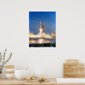 Poster Lancement d'Apollo 11 (Cuisine)