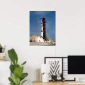 Poster Lancement d'Apollo 11 (Bureau à domicile)
