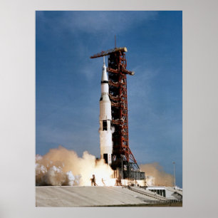 Poster Lancement d'Apollo 11