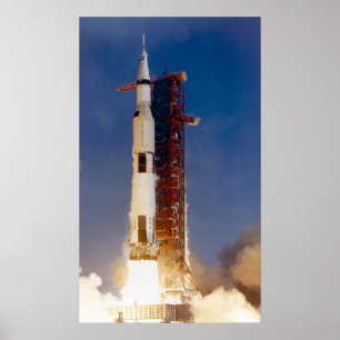 Poster Lancement d'Apollo 11