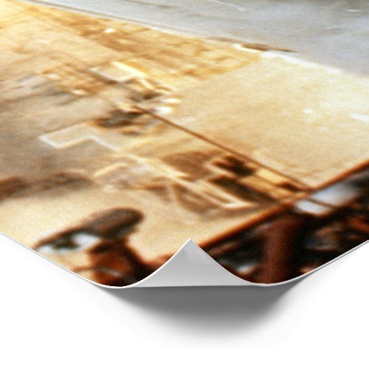 Poster Lancement d'Apollo 11 (Coin)