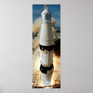 Poster Lancement d'Apollo 11