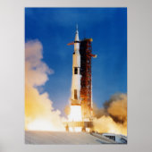 Poster Lancement d'Apollo 11 (Devant)
