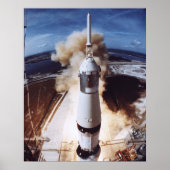 Poster Lancement d'Apollo 11 (Devant)