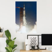 Poster Lancement d'Apollo 12 (Bureau à domicile)