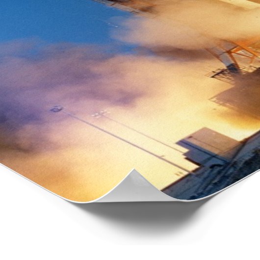 Poster Lancement d'Apollo 13 (Coin)