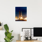 Poster Lancement d'Apollo 14 (Bureau à domicile)