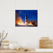 Poster Lancement d'Apollo 15 (Cuisine)