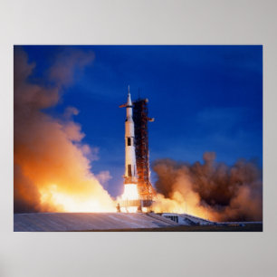 Poster Lancement d'Apollo 15