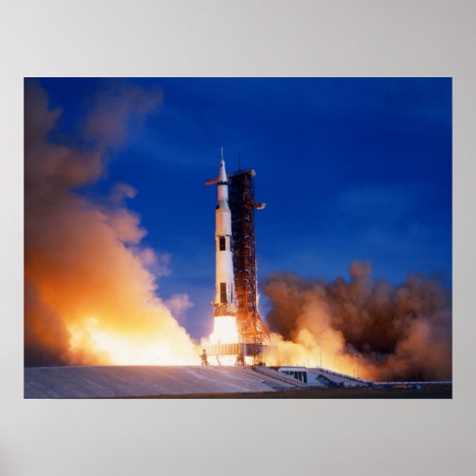 Poster Lancement d'Apollo 15 (Devant)