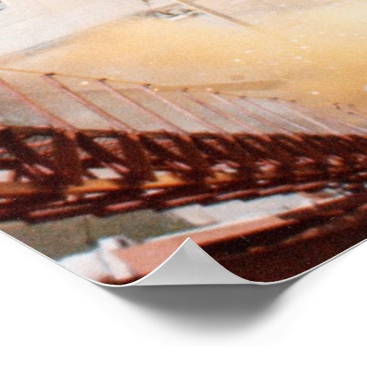 Poster Lancement d'Apollo 16 (Coin)