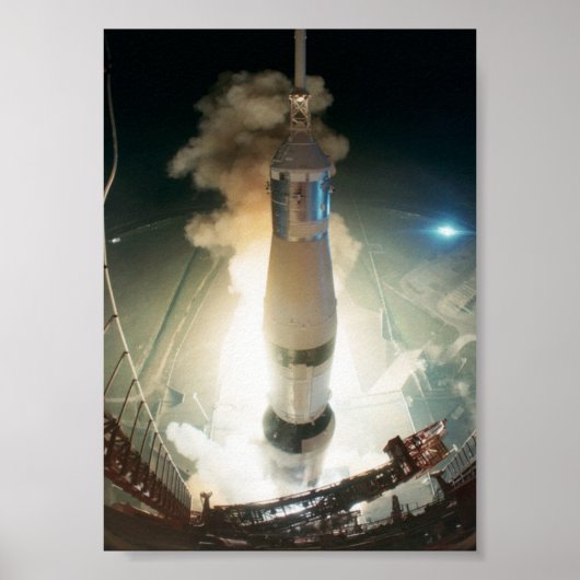 Poster Lancement d'Apollo 17 (Devant)