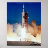 Poster Lancement d'Apollo 8 (Devant)