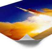 Poster Lancement d'Apollo 8 (Coin)