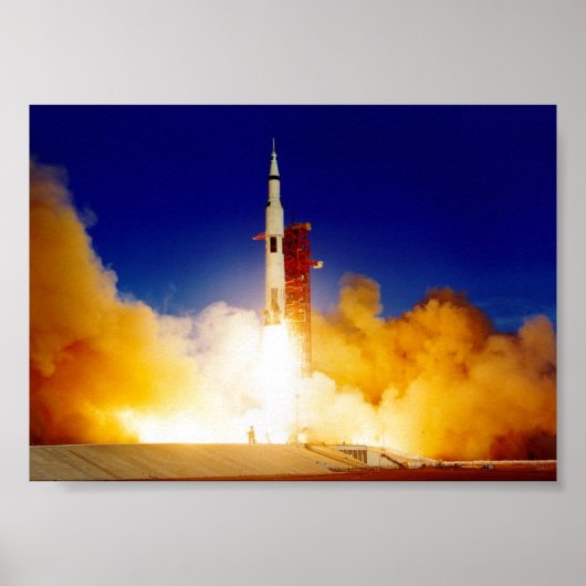 Poster Lancement d'Apollo 8 (Devant)