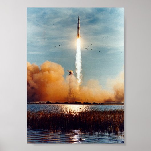 Poster Lancement d'Apollo 8 (Devant)