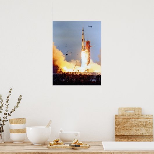 Poster Lancement d'Apollo 9 (Cuisine)