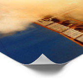 Poster Lancement d'Apollo (Projet de test Apollo-Soyuz) (Coin)