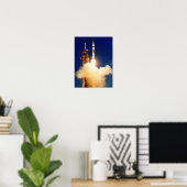 Poster Lancement d'Apollo (Projet de test Apollo-Soyuz) (Bureau à domicile)