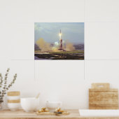 Poster Lancement d'Apollo (Projet de test Apollo-Soyuz) (Cuisine)