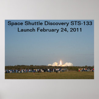 Poster Lancement de Discovery STS-133
