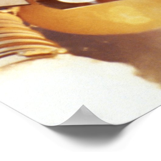 Poster Lancement de fusée (Coin)