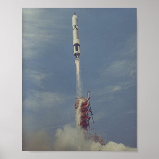 Poster Lancement de Gemini 8 (Devant)