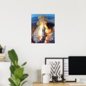 Poster Lancement de la fusée d'atterrissage Apollo 11 de (Bureau à domicile)