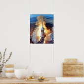 Poster Lancement de la fusée d'atterrissage Apollo 11 de (Cuisine)