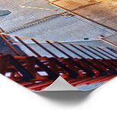 Poster Lancement de la fusée d'atterrissage Apollo 11 de (Coin)