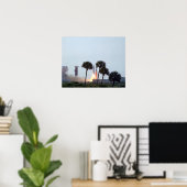 Poster Lancement de la fusée Mercury Atlas 9 (Bureau à domicile)