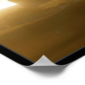 Poster Lancement de la fusée Saturn IV (Coin)