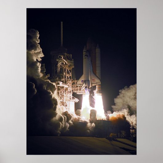 Poster Lancement de la navette spatiale Atlantis (STS-101 (Devant)