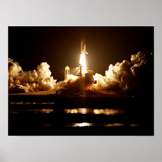 Poster Lancement de la navette spatiale Atlantis (STS-101 (Devant)