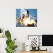 Poster Lancement de la navette spatiale Atlantis (STS-106 (Bureau à domicile)