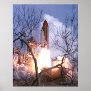 Poster Lancement de la navette spatiale Atlantis (STS-106