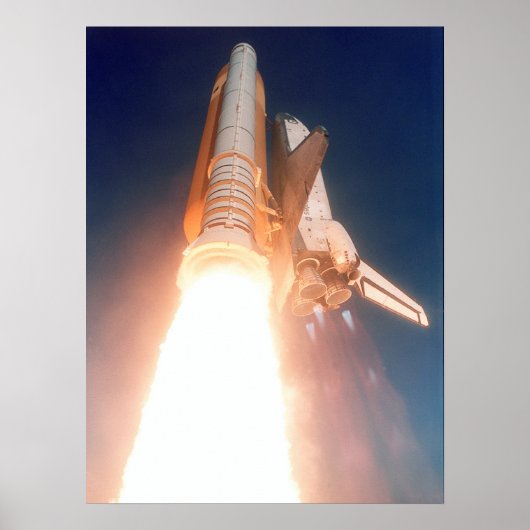 Poster Lancement de la navette spatiale Atlantis (STS-110 (Devant)