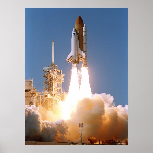 Poster Lancement de la navette spatiale Atlantis (STS-112 (Devant)