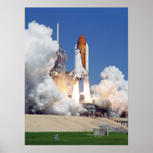 Poster Lancement de la navette spatiale Atlantis (STS-115