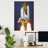 Poster Lancement de la navette spatiale Atlantis (STS-115 (Bureau à domicile)