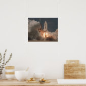 Poster Lancement de la navette spatiale Columbia (STS-2) (Cuisine)
