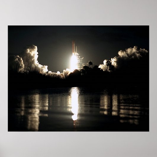 Poster Lancement de la navette spatiale Columbia (STS-61C (Devant)