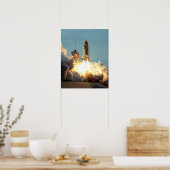 Poster Lancement de la navette spatiale Columbia (STS-87) (Cuisine)