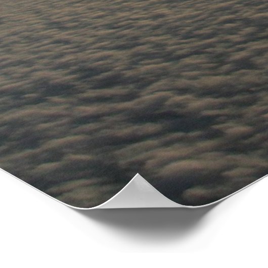 Poster Lancement de la navette spatiale - Vue de Skydiver (Coin)