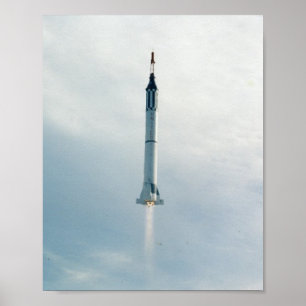 Poster Lancement de Liberty Bell 7 (Mercury Redstone 4)