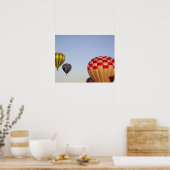 Poster Lancement de montgolfières (Cuisine)